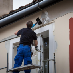 Peinture façade : modernisez l'aspect de votre façade avec une nouvelle couleur Acheres